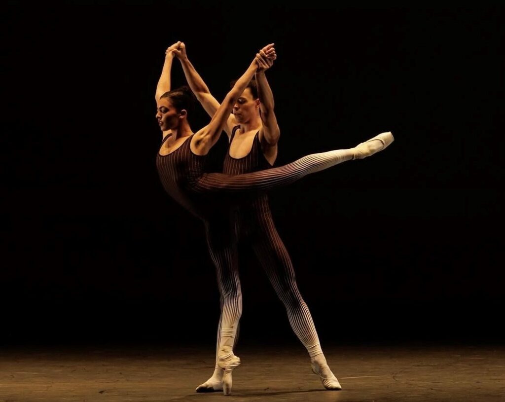 Kyra Coco dances in perfect unison during a stage performance while attending an online high school for flexible learning.