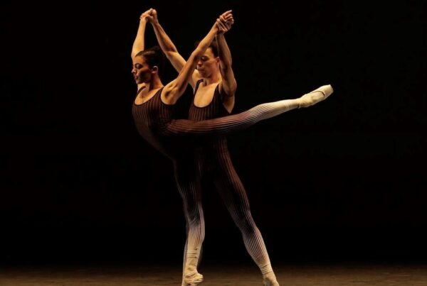 Kyra Coco dances in perfect unison during a stage performance while attending an online high school for flexible learning.