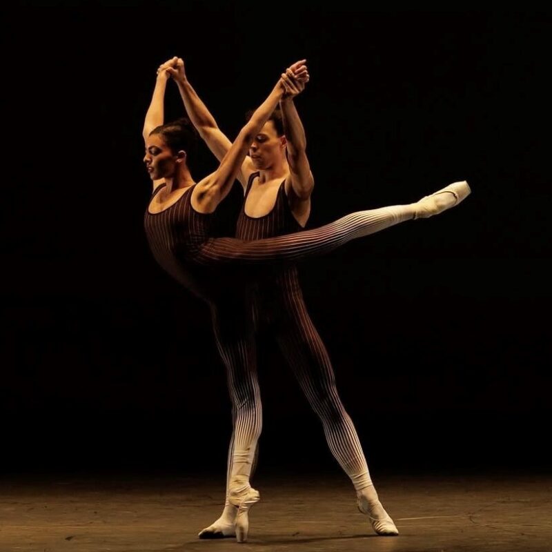 Kyra Coco dances in perfect unison during a stage performance while attending an online high school for flexible learning.